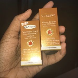 Clarins Self Tanning Tint & Mousse SPF 15